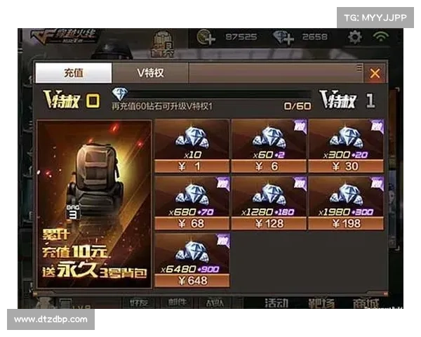 穿越火线手游钻石礼包 穿越火线手游钻石礼包